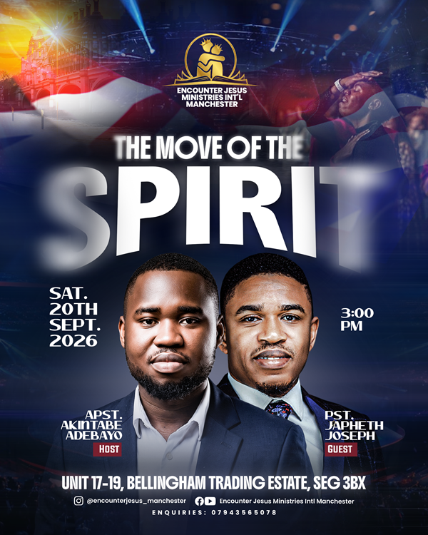 The Move of the Spirit Manchester Branding